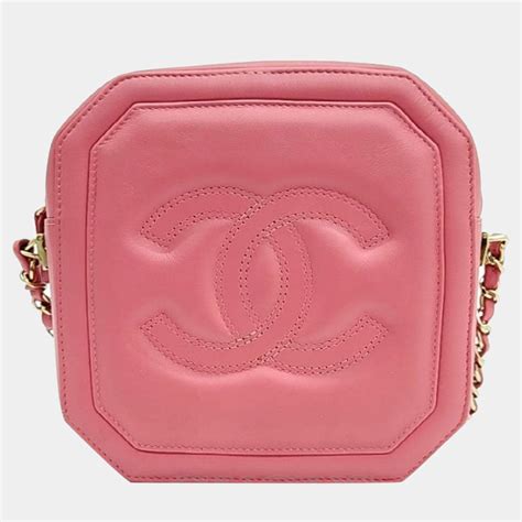 chanel crossbody pink